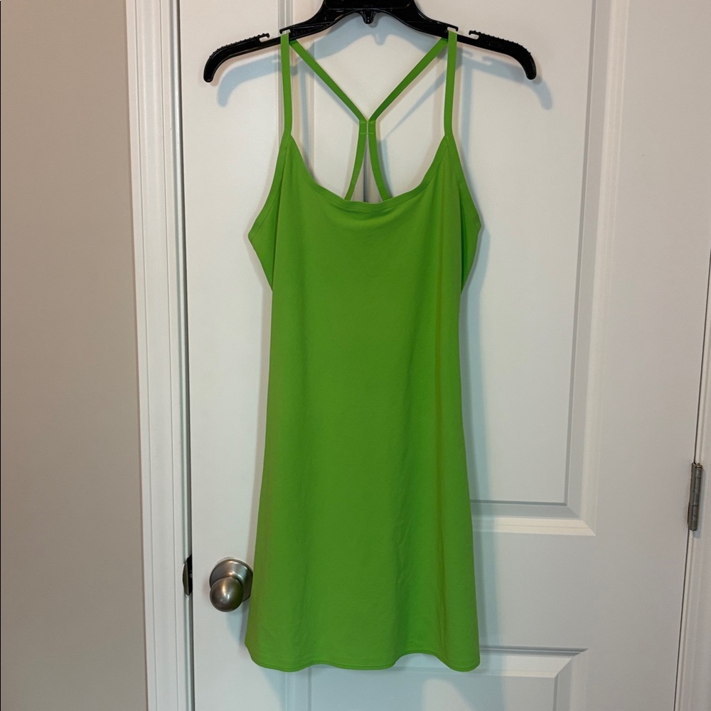 Outdoor Voices Buttercup Exercise Dress Green Small - Picture 2 of 7